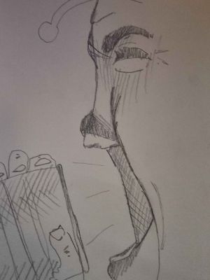 alien screaming into a can